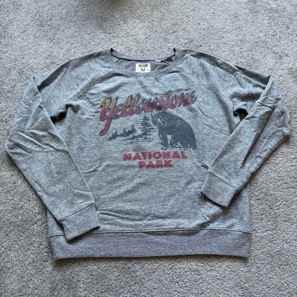 Tailgate x American Eagle Yellowstone National Park Sweater Size Medium